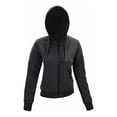 thumbnail image 2 of Sudadera Con Cierre Gorro Slim Fit Suave De Mujer, 2 of 3