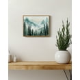 thumbnail image 5 of Drsoum Green Fog Pine Tree Forest Modern Farmhouse Wall Decor 11x14in Nature Framed Classic Prints Kitchen Bathroom Office, 5 of 6
