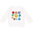 thumbnail image 2 of Inktastic Happy Sun Moon and Planets Toddler Sweatshirt, 2 of 4