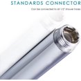 thumbnail image 4 of Modern Designed Bathroom Handheld Shower Wand, Minimalist Design Solid Brass Stainless Steel Chrome Finish, 4 of 5