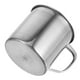 thumbnail image 2 of Taza medidora de acero inoxidable con asa, irrompible, para medir líquidos, para cocina, café, té, hornear y cocinar, 350 ml, 2 of 7