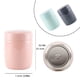 thumbnail image 4 of Matsuzay Taza de acero inoxidable para estofado de alimentos, contenedores grandes, fiambrera, botella de agua, tarro térmico, frascos de vacío, vasos Decoración del hogar Negro Matsuzay HA023981-01, 4 of 6