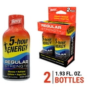 5-hour ENERGY Shot, Regular Strength, Berry, 2 Count