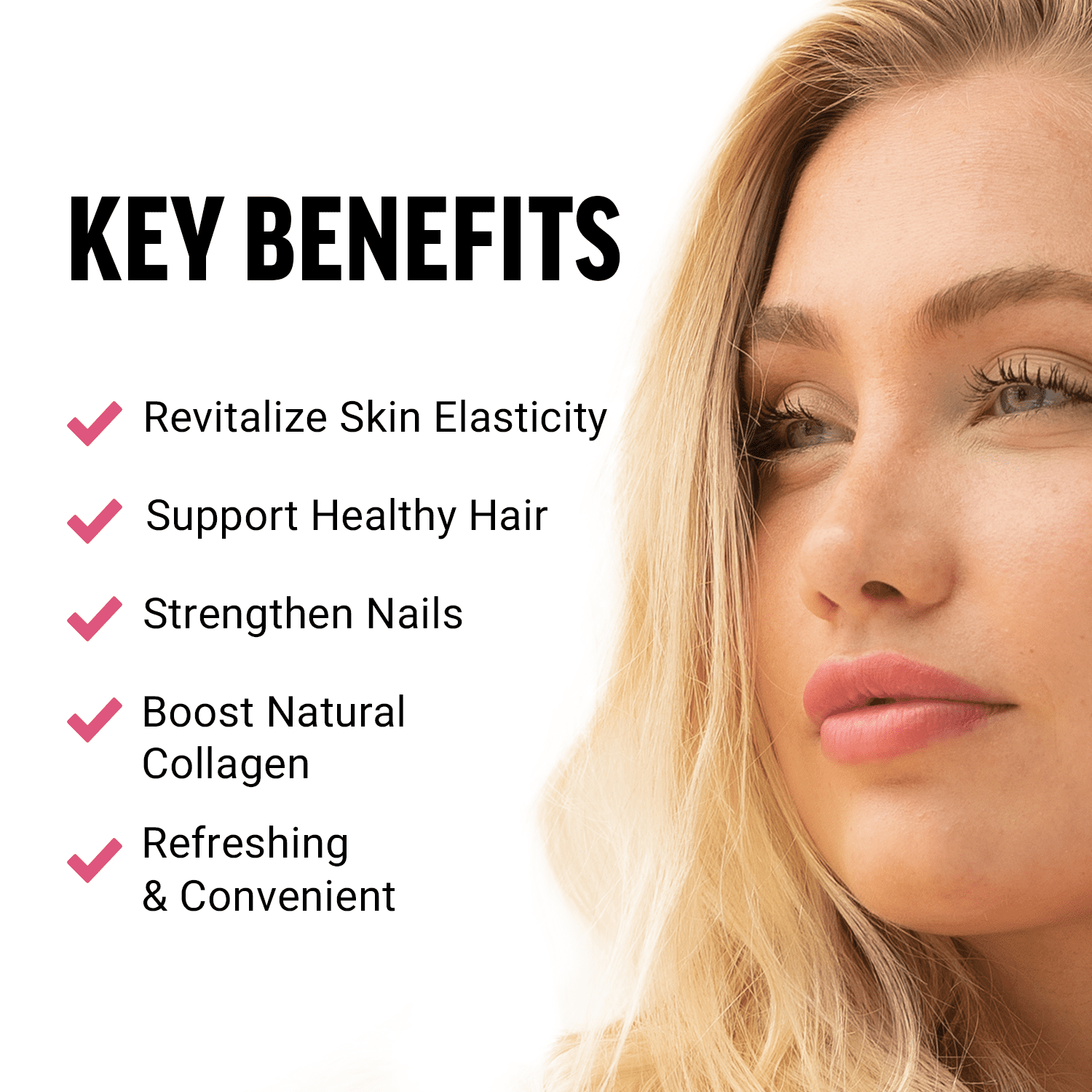 Force Factor Vegan Collagen Boosting Superfoods, Hair, Skin & Nails Supplement with Biotin, Hyaluronic Acid & Bamboo, Tropical Fruit, 20 Stick Packs