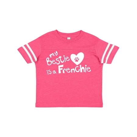 

Inktastic Bestie Frenchie Gift Toddler Boy or Toddler Girl T-Shirt