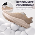 thumbnail image 4 of Barerun Men’s Wide Toe Box Slip On Walking Shoes Lightweight Cushioned Sneakers Non Slip Breathable Athletic Shoes, 4 of 6