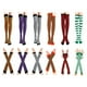 thumbnail image 5 of SAYOO Traje de guantes de medias para mujeres, calcetines rayados a través de la rodilla + guantes sin dedos SAYOO  moda, 5 of 5
