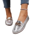 thumbnail image 5 of YOUYEDIAN Loafers for Women Fashion Pointed Toe Comfy Versatile Slip On Flats Retro Casual Outdoor Walking Dress Shoes, 5 of 5