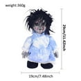 thumbnail image 2 of Decoration Electric Horror Doll With Voice Control Induction Walking Luminous Led Eyes Sound Activated Clapping Yelling Touch Activated, Sturdy High-Quality, 2 of 4