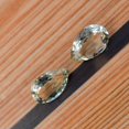 thumbnail image 4 of 9.80Cts Good Quality Natural Green Amethyst Pear Cut Loose Gemstone Pair, 4 of 4