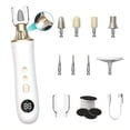 thumbnail image 1 of 15-Speed Adjustable Electric Foot Scrub Remover with LED Display, 2-in-1 Nail Drill & Foot File, 2000mAh Rechargeable, for Dead Skin & Thick Toenail Removal, Home Foot Care Tool, 1 of 8