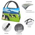 thumbnail image 4 of Disketp Grazing Cows Mountain View Bolsa Térmica Estampada, Bolsa Térmica Aislante para Almuerzo, Playa y Campamento, 4 of 6
