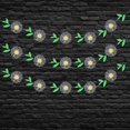 thumbnail image 4 of 3Pcs Daisy Flowers Hanging Banner Daisy Flower Leaves Garland Spring Daisy Party Supplies, 4 of 4