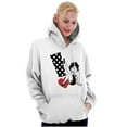 thumbnail image 4 of Betty Boop Cartoon Sassy Exclamation Hoodie Sweatshirt Women Brisco Brands M, 4 of 6