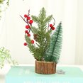 thumbnail image 4 of Mini árbol de Navidad Matsuzay Adorno para Hogar Decoración de Escritorio 23 cm, 4 of 6