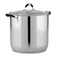 thumbnail image 1 of Tramontina 22 Qt Stainless Steel Covered Stock Pot, 1 of 8