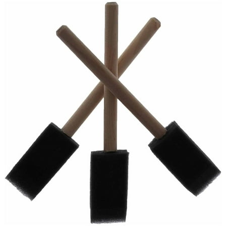 1 Inch Jen Manufacturing Orginial -Brush Foam Disposable Brush 48 per box