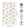 thumbnail image 4 of Kdxio Hand Towel Little Elephant for Bathroom Kitchen Fingertip Bath Towels 27.5 x 16 Inch Home Hotel Gym Laundry Room, 4 of 9