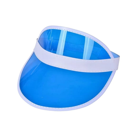 Karnival Costumes Adult's Blue Sun Visor Hat Costume Accessory