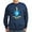 Navy, variant on CafePress - Sigma Chi Coat Of Arms Colored Sweatshirt - Classic Crew Neck Sweatshirt