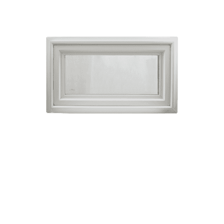 Crank Out Windows 42 " x 16" White Vinyl Tempered Glass Low-E Argon Gas Window Awning Window