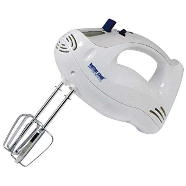 Better Chef Hand Mixer, White