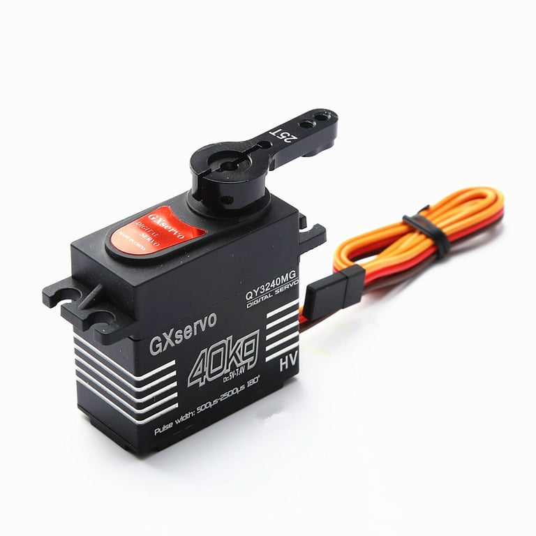 RDS3235SG 35KG Robot Servo - 8.4V Coreless Steel Gear Digital Servo (270°) For RC & Robotics