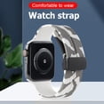 thumbnail image 4 of Banda de silicona para Apple Watch Pulsera de camuflaje Soft Ultra 42mm 44mm 45mm 49mm Kuymtek Para estrenar, 4 of 5
