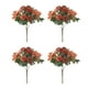 thumbnail image 1 of Flores artificiales Bewildely de bajo mantenimiento 4 piezas para decoración del hogar, 1 of 6