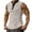 Beige, variant on fatyb Men's Tank Tops Sleeveless Button Muscle Shirts Pullover Summer Vacation Beach Casual T Shirts