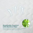 thumbnail image 6 of Firm Memory Foam Pillow Height Adjustable Pillow Massage Pillow Cervical Pillow ORTHOPEDIC Pillow Bed Pillow Sleeping Pillow Ideal for All Type of Sleepers, Extra Soft Bamboo Pillow caseby Comfyt, 6 of 8
