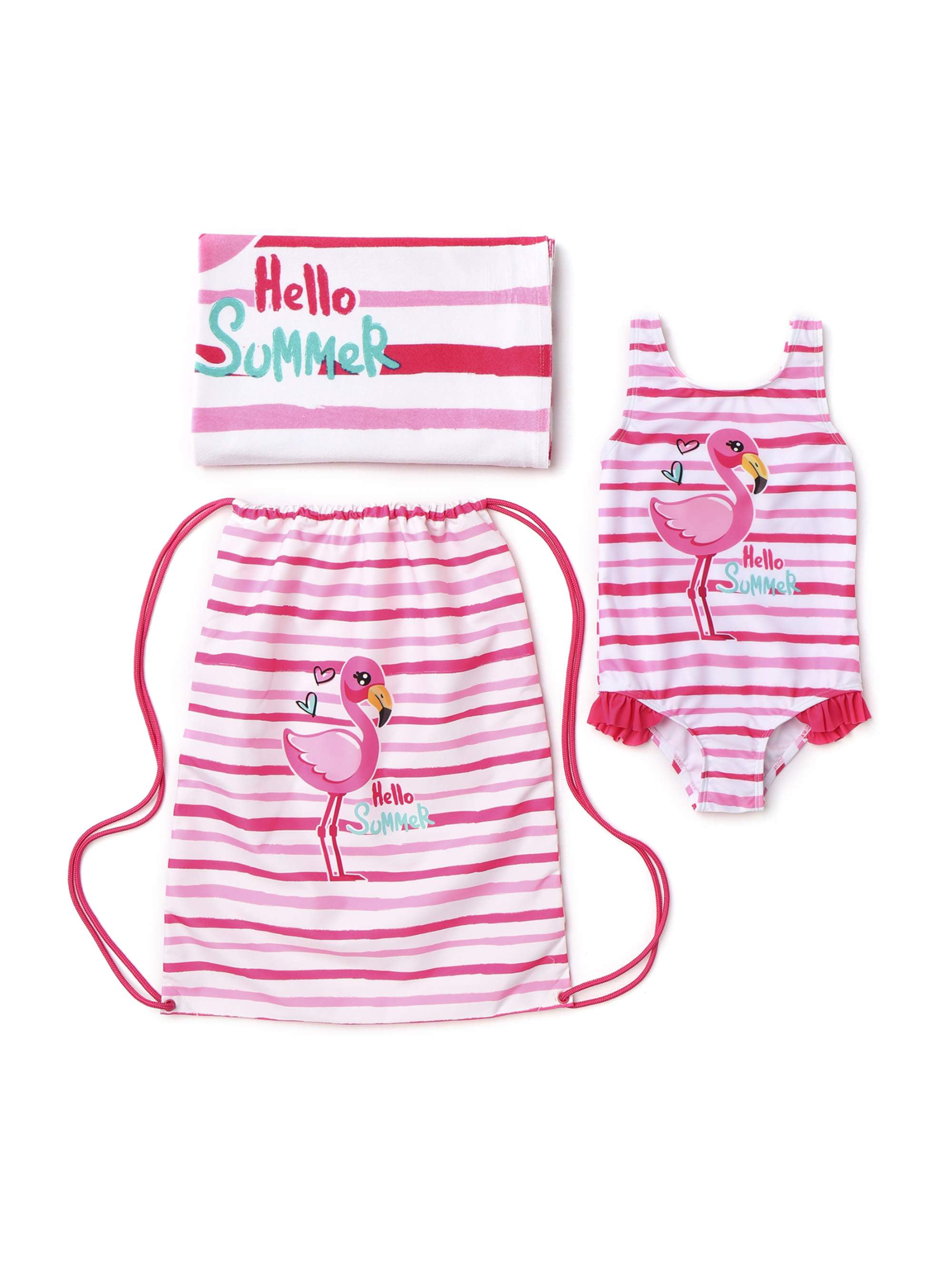 drawstring towel backpack