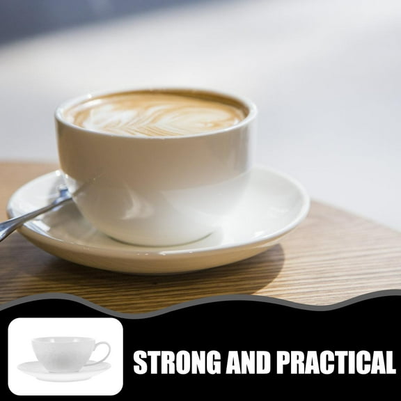 LEXSOMEO 1 Set of Cappuccino Cup with Saucer Porcelain Espresso Cup Set Ceramic Coffee Cup