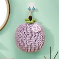 thumbnail image 2 of Plush Fruit Shaped Microfiber Mop Ball Decorative Cleaning Tool with Hanging Loop for Home Office Use, 2 of 3