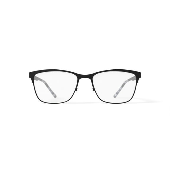 Walmart Women's MV018 Alexandra Square Prescription Eyeglasses with Case, Black