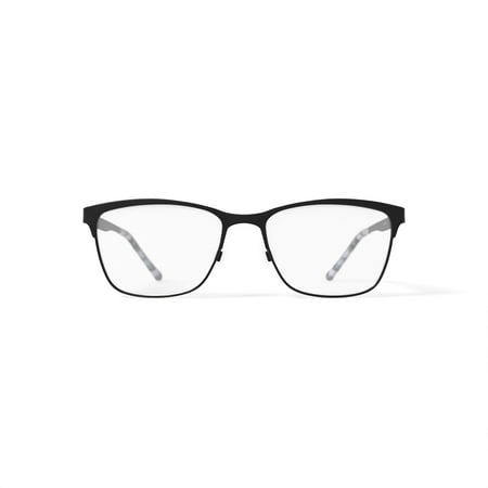Walmart Women's MV018 Alexandra Square Prescription Eyeglasses with Case, Black