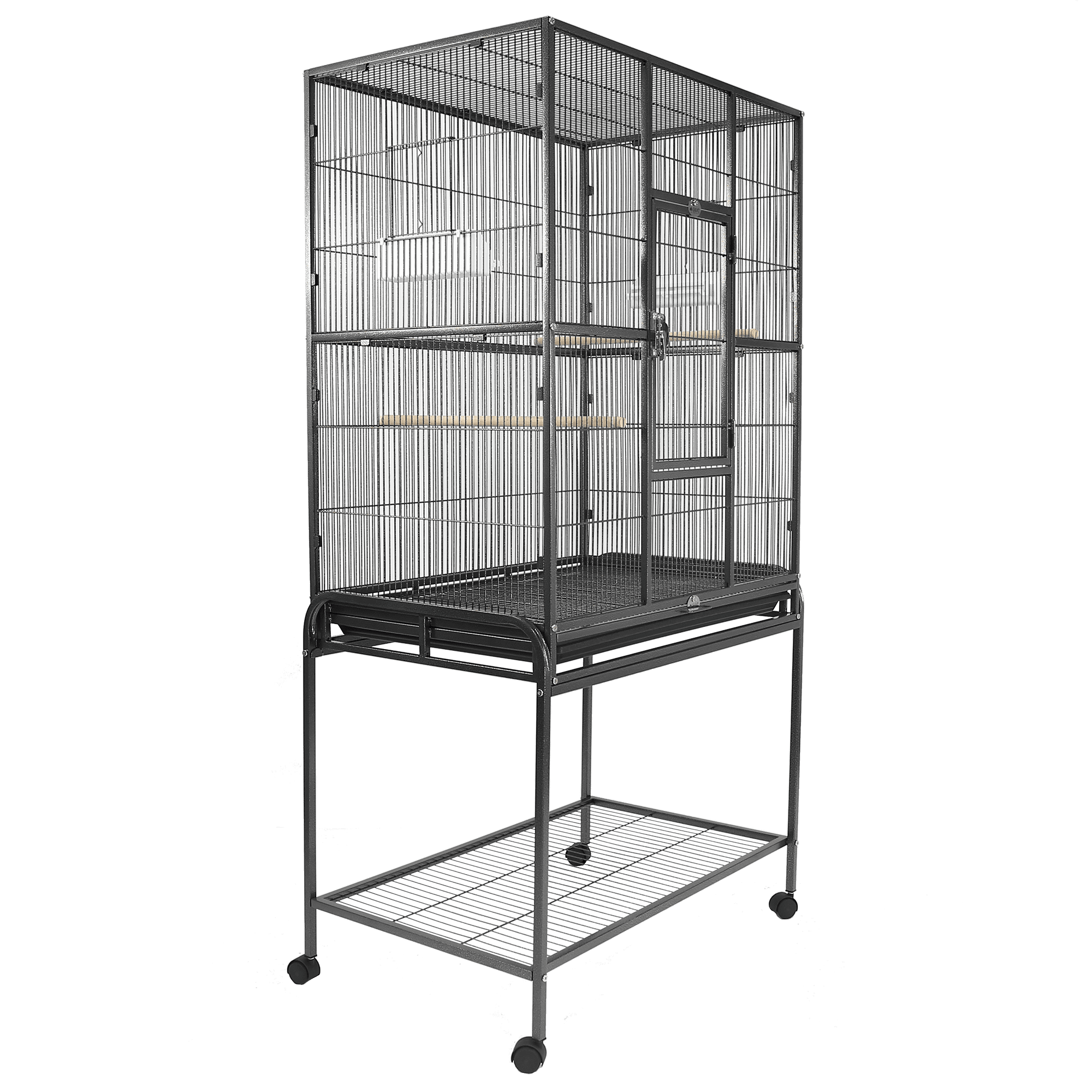 13120 Black Economy Flight Bird Cage, by A&E Cage Company