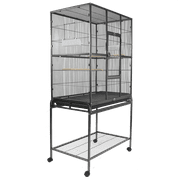 13120 Black Economy Flight Bird Cage, by A&E Cage Company