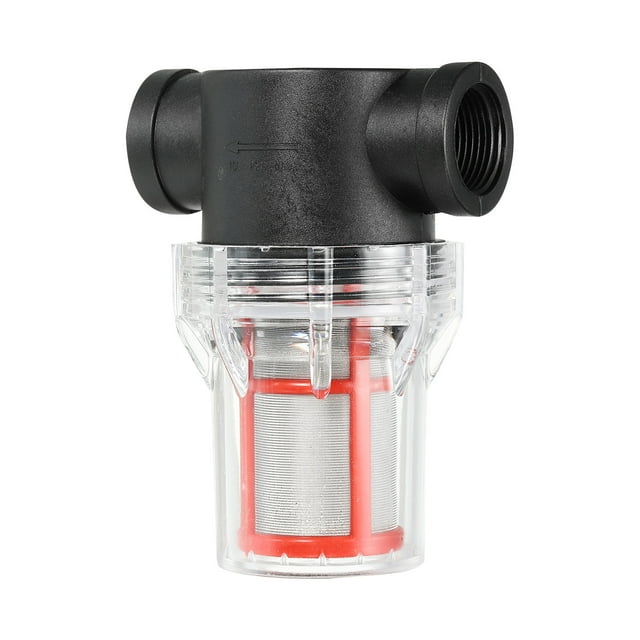 Unique Bargains 3/4 Inch Water Pump Strainer Filter, Pipe Water Pump Strainer with 200 Mesh Stainless Steel Filter Screen