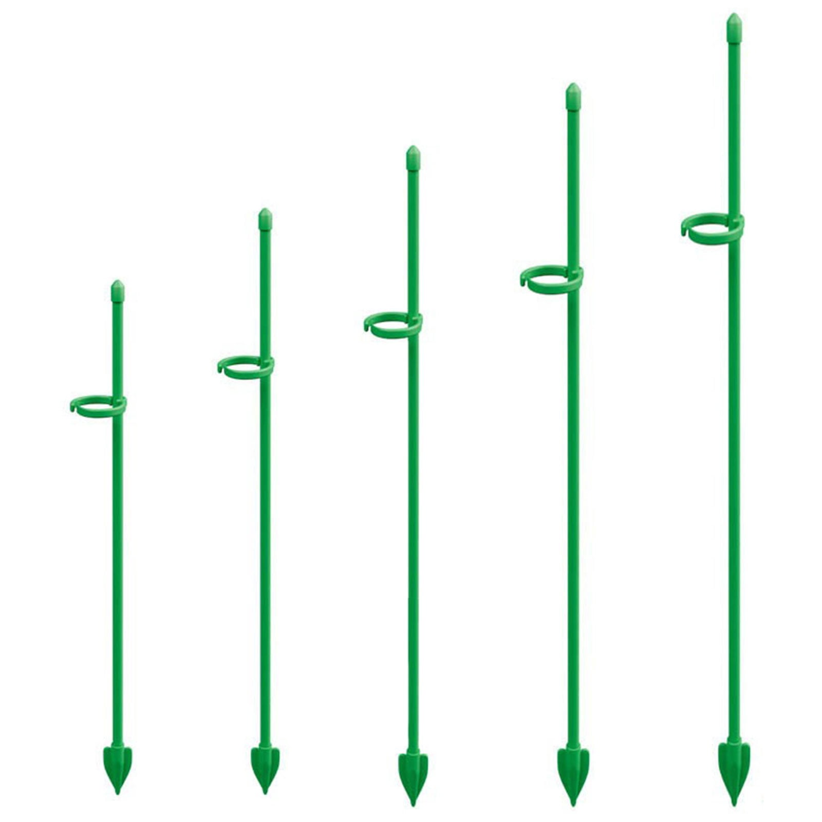 Plant Support Stakes, Plant Sticks Support Tall, Plant Supports for Indoor Plants, Plant Stakes for Indoor Plants with Clips, Garden Plant Pole for Potted Tomato Vegetables 12.83 Inch 1Pcs