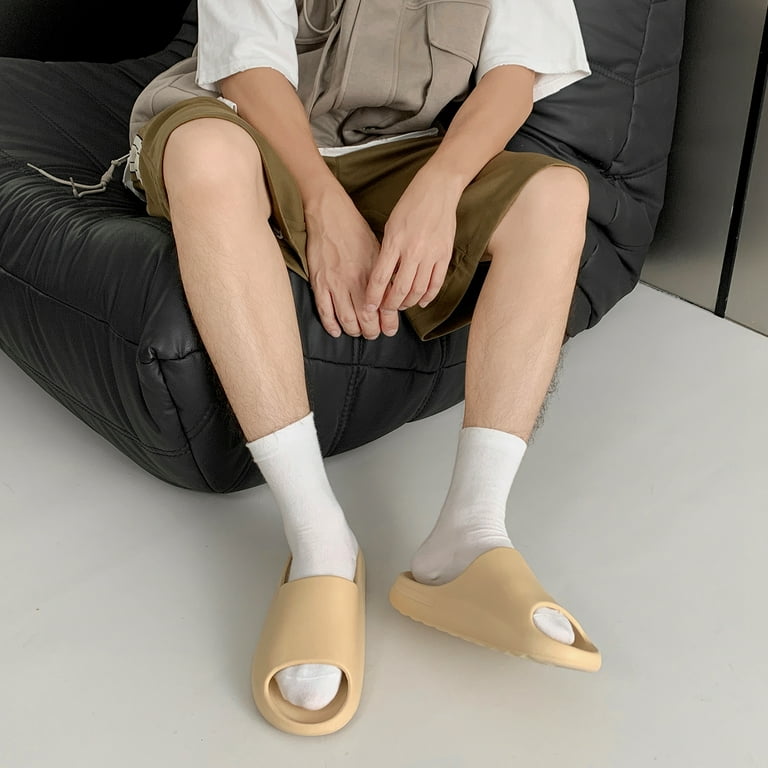 Slides Unisex Platform Pillow Slippers Thick EVA Sole Lightweight Open Toe Amazon.com | Jaeynow Cloud Slides for Women Men,EVA Soft  main image 4