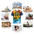thumbnail image 3 of Cobra Kai T-Shirts for Men Women, Funny Novelty Tee for Adults, Fashion 3D Print Short Sleeve, Unisex Casual Crew Neck Tee, 3 of 8