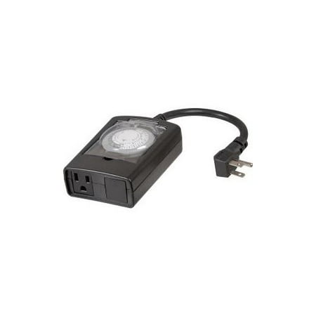 Westek Outdoor 1-Outlet Daily Mechanical Timer