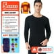 thumbnail image 1 of Chaqueta térmica con control por aplicación para hombres y mujeres, ropa interior térmica, traje de esquí, ropa con calefacción eléctrica USB, camisa de pesca de invierno, 24 áreas, 1 of 4