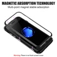 thumbnail image 6 of Dream Wireless ALIP8-SNAP-BK Aluminum Magnetic Instant Snap Case with Tempered Glass Back Plate for iPhone 8 & 7 - Black, 6 of 8