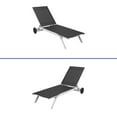 thumbnail image 5 of ModFusion Metal One-Piece Outdoor Beach Chair Set, Gray, Adjustable, Waterproof, 330 lbs Capacity, 5 of 8