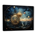 thumbnail image 2 of Designart "Galactic Guide Celestial Chart" Astrology Floater Framed Wall Decor, 2 of 7