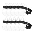 thumbnail image 1 of Arm Badge Holder Armband ID Card Badge Holder with Adjustment Buckle Universal Size for Work Passes (10pcs), 1 of 5