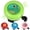 Green, variant on VICTGOAL Bike Bell for Kids with Loud Clear Sound, Bicycle Bell Scooter Bike Horn Ringtone Alert Cute Cycling for Toddler Children Boys Girls