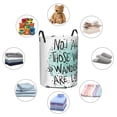 thumbnail image 6 of Goofa Not All Who Wander Are Lost1 Printed Circular Hamper,Laundry Basket with Handles,Storage Baskets Foldable,Large Capacity Laundry Hamper-Small, 6 of 8